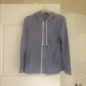 Talbots zip front sweatshirt